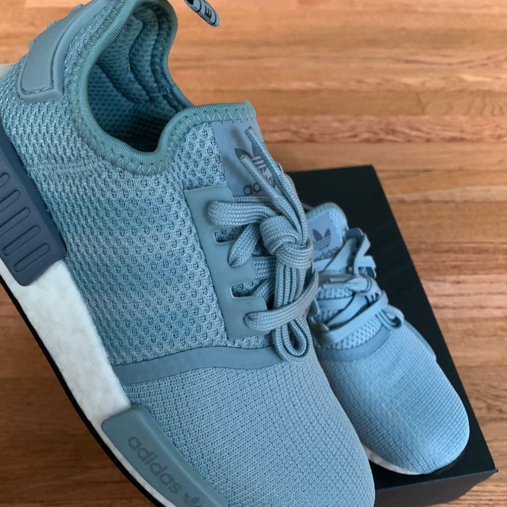 Adidas NMD R1 Grey / Steel Womens Shoes - Picture 7 of 7